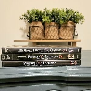 - SOLD - The Pirate's of the Caribbean DVD Movie Collection LOT | Bundle 1, 2, 3
